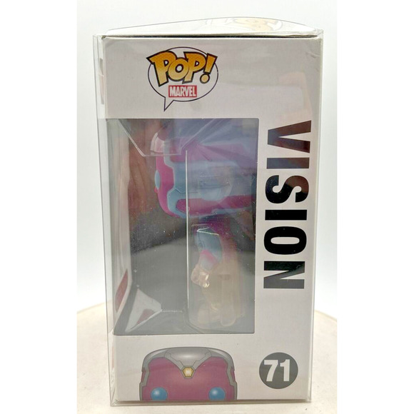 Funko Pop! Marvel Avengers Age of Ultron Vision #71 F24 - Picture 2 of 6